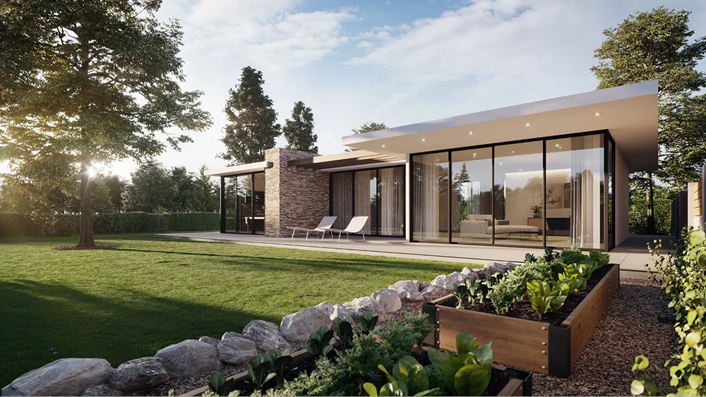 визуализация дома своими руками